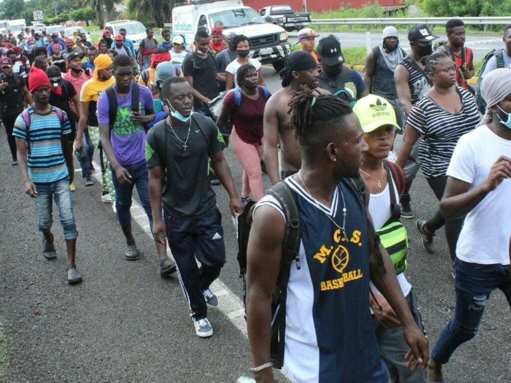 protesta haitianos