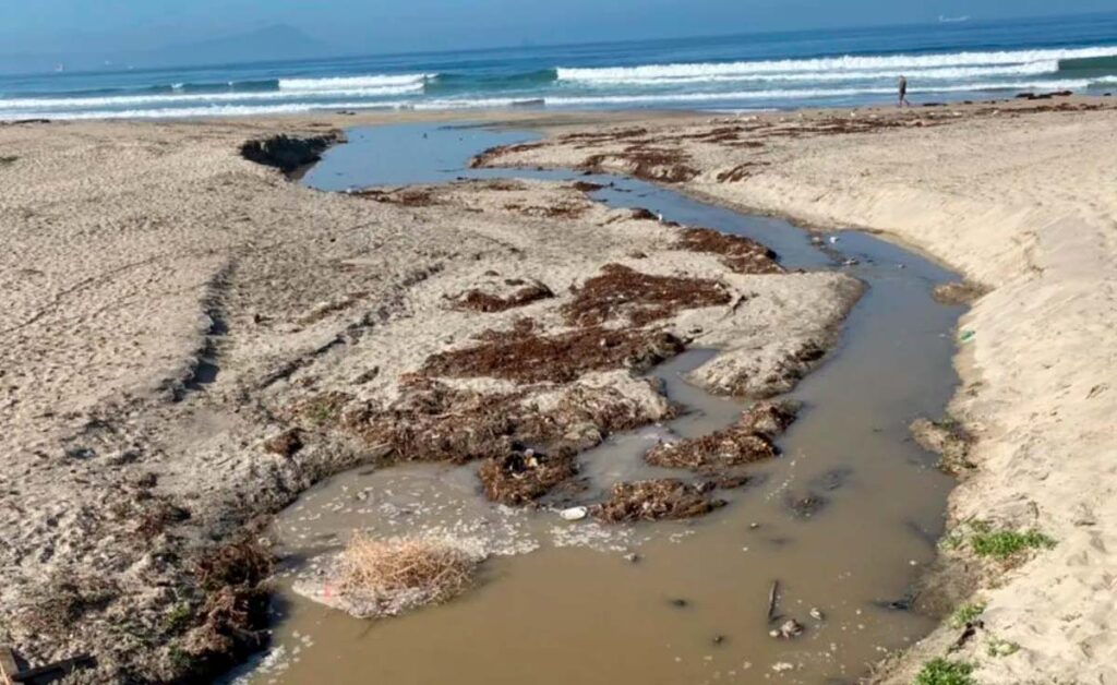 Pruebas indican la existencia de aguas residuales en tijuana