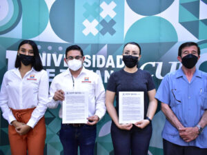 Firman convenio cut e imjuver en beneficio de los estudiantes