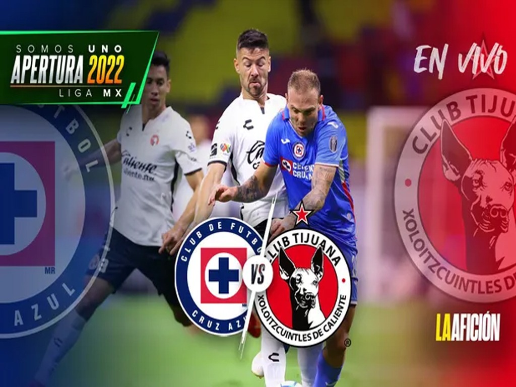 Cruz Azul vs Tijuana. Partido de la jornada 9 de la Liga MX. RESUMEN