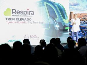 Anuncian construcción de tren elevado Tijuana-Rosario, proyecto único en el país