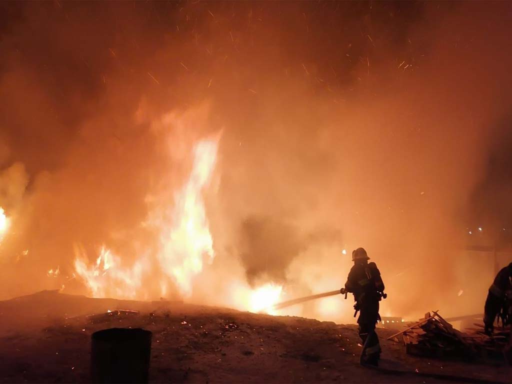 Se incendian 9 casas en Tijuana