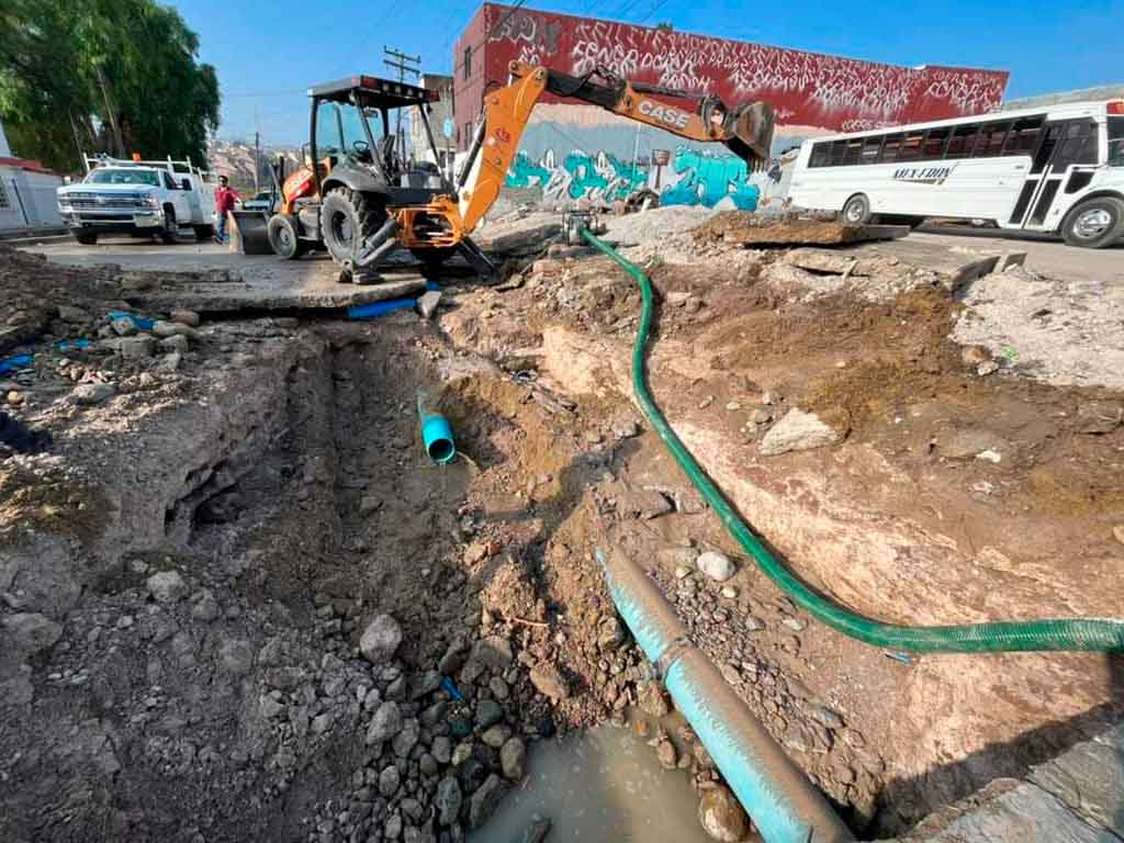 Fuga de agua en Tijuana