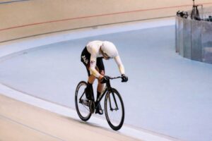 Andre Mendoza en la competencia de ciclismo de la Olimpiada Nacional CONADE 2026