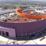 La senadora Julieta Ramírez durante su recorrido en el CRIT Baja California