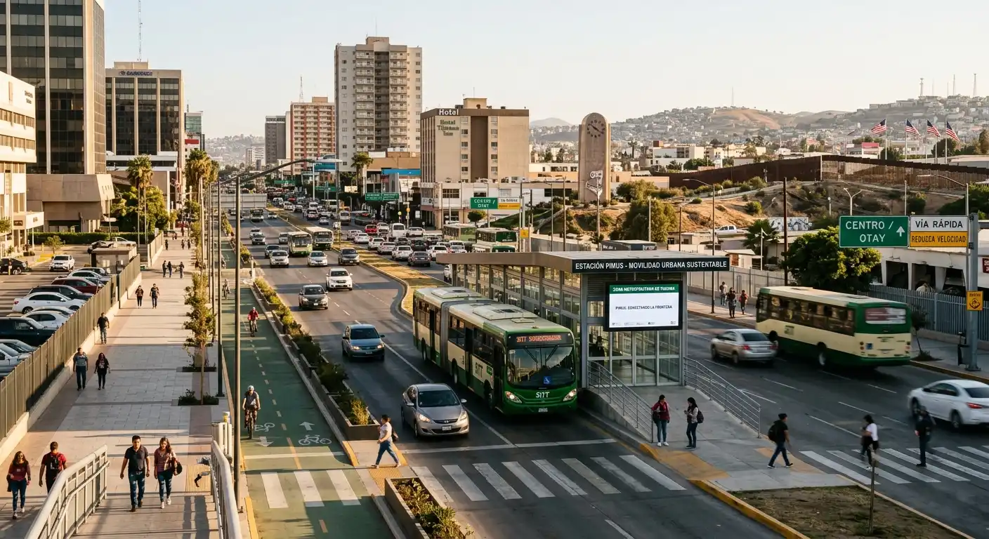 Movilidad urbana tijuana