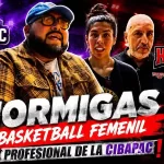 Jugadoras de Hormigas Basketball Tijuana preparándose para su debut profesional