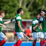 Atletas bajacalifornianos de hockey sobre pasto preparándose para competencia internacional