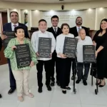 Diputados de la XXV Legislatura durante la Sesión Solemne por el Día del Constituyente Baja California