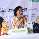 Participantes en el torneo de golf de la Fundación Emma A. de Bustamante en Tijuana
