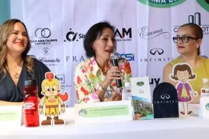 Participantes en el torneo de golf de la Fundación Emma A. de Bustamante en Tijuana